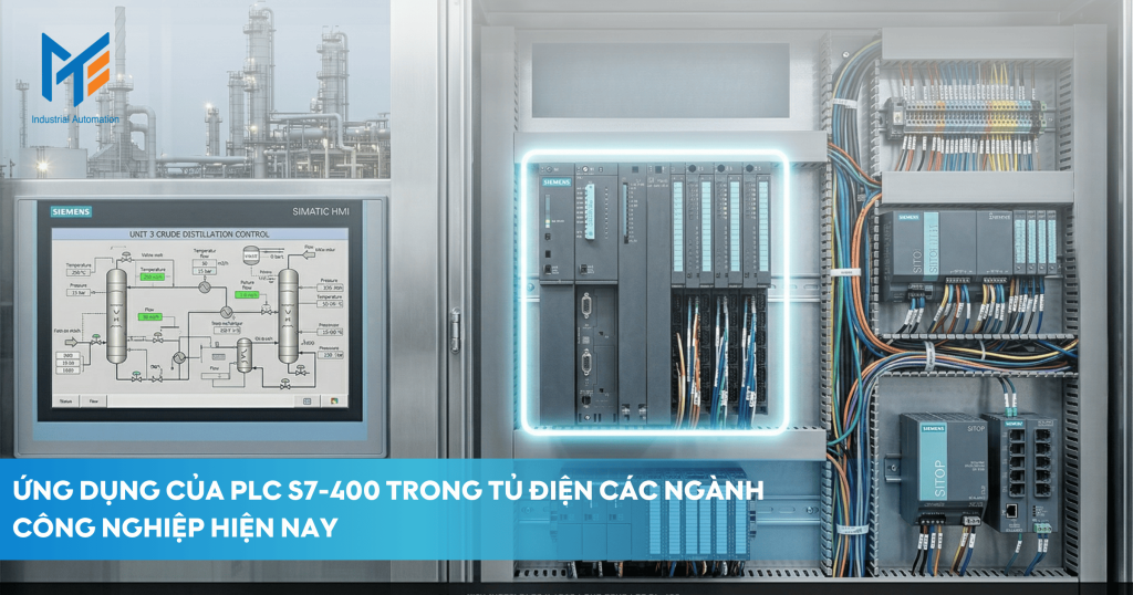 Một số ứng dụng thực tế của PLC S7-400 trong công nghiệp hiện nay