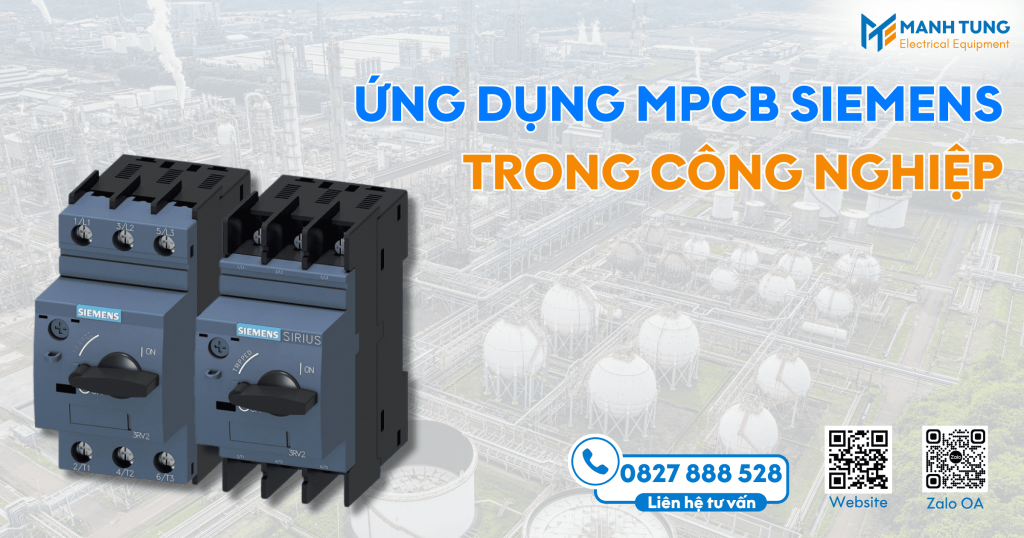 Ứng dụng MPCB Siemens trong công nghiệp