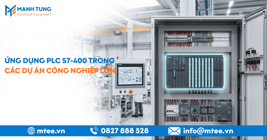 Ứng dụng PLC S7-400 trong các dự án công nghiệp lớn