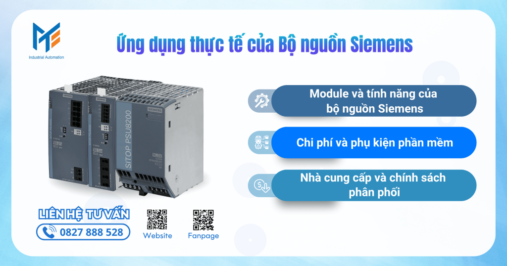 Các yếu tố ảnh hưởng đến giá bộ nguồn Siemens
