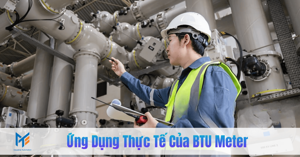 Ứng dụng thực tế của BTU Meter