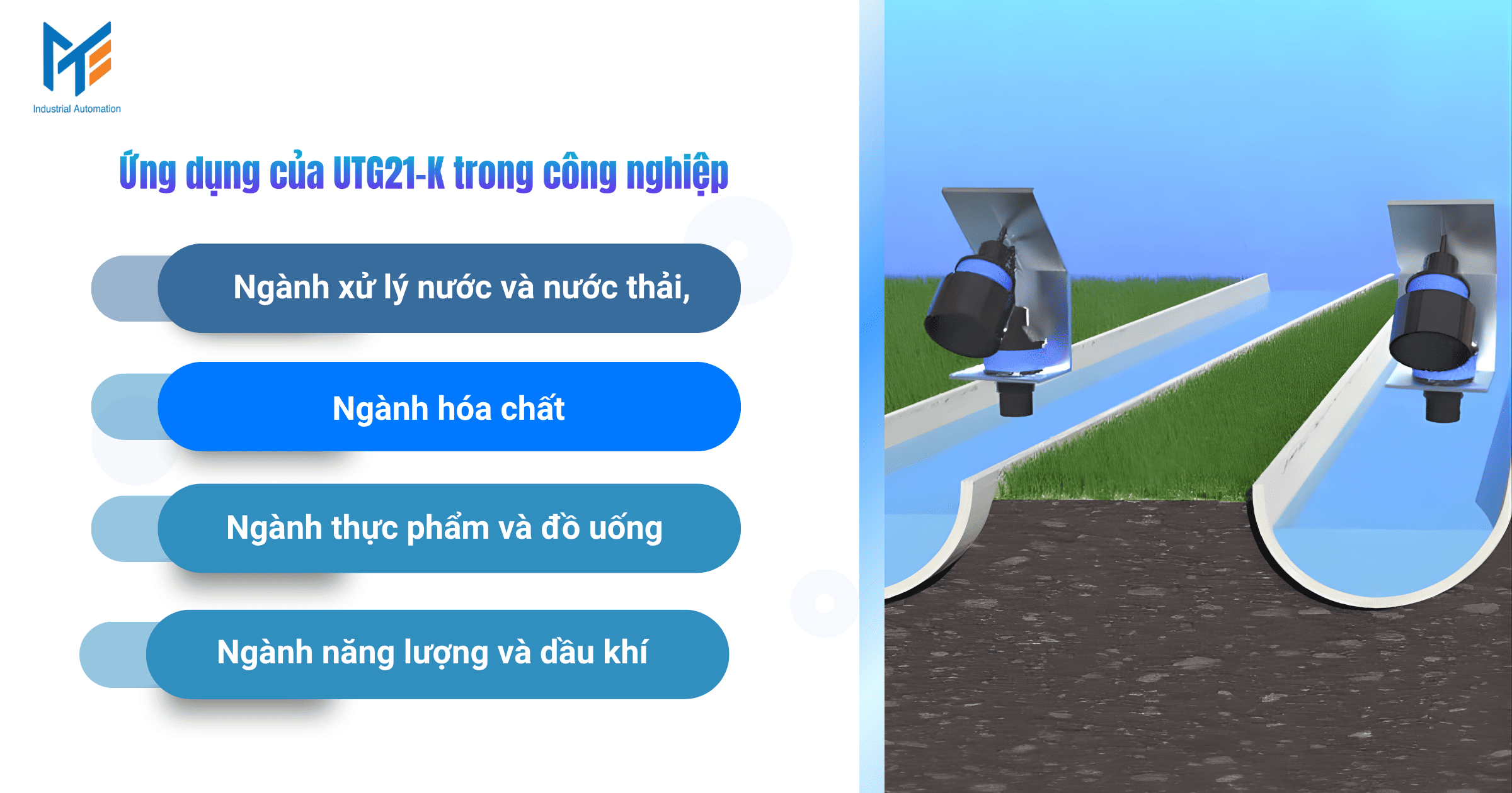 Ứng dụng của UTG21-K trong công nghiệp