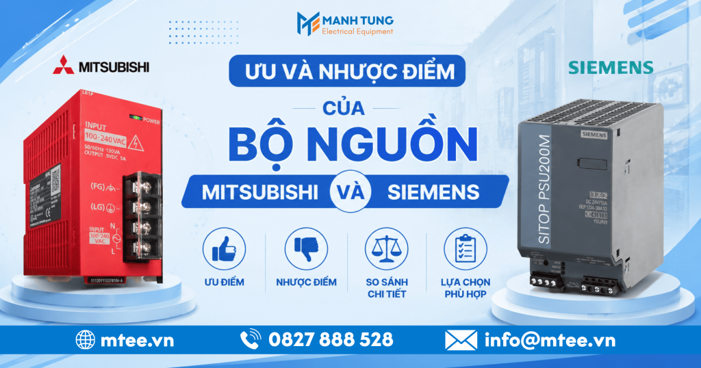 Ưu Và Nhược Điểm Của Bộ Nguồn Mitsubishi Và Siemens