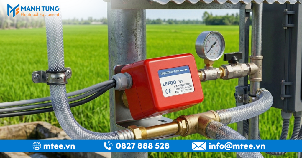 Các yếu tố cần xem xét khi chọn công tắc dòng chảy