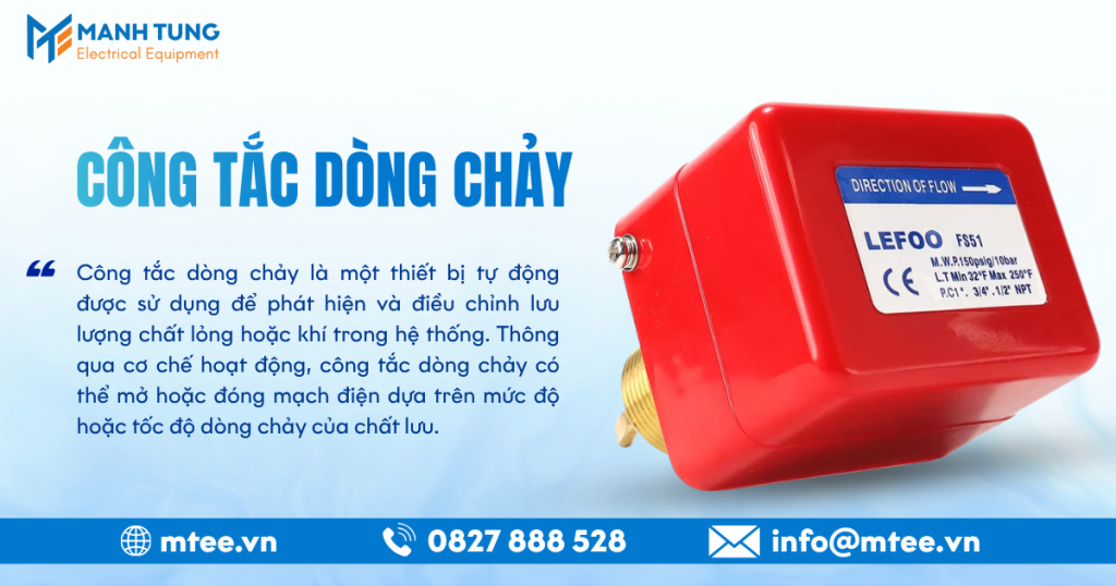 Công tắc dòng chảy là gì