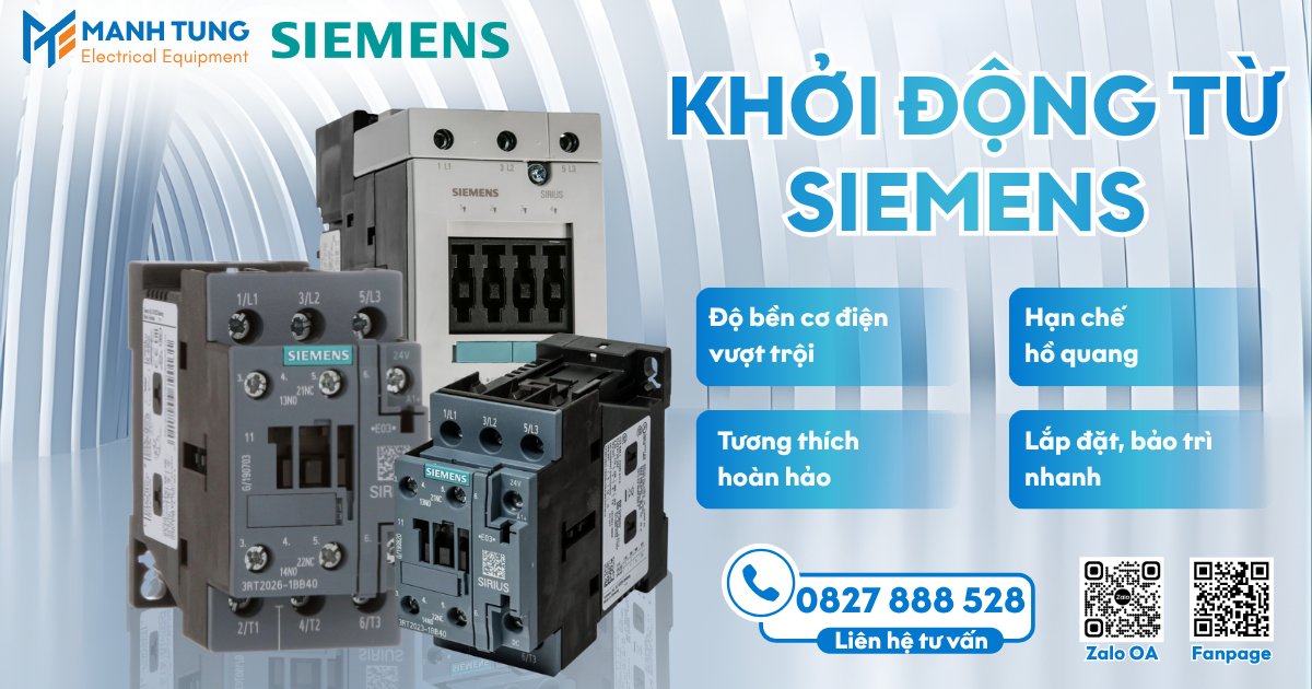 Khởi động từ Siemens là gì