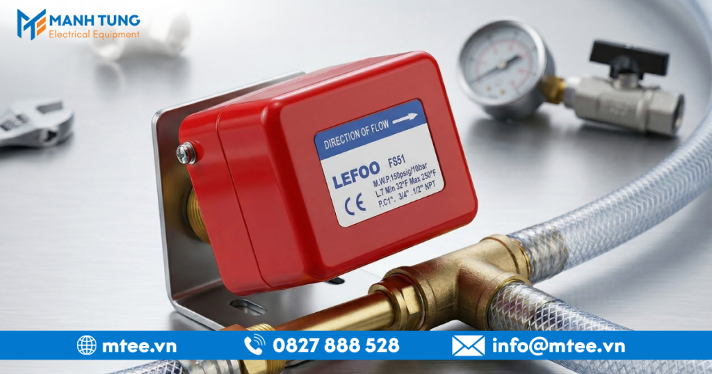 Ứng dụng của công tắc dòng chảy trong thực tế