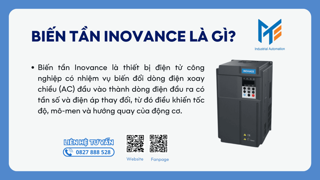 Giới thiệu về biến tần inovance