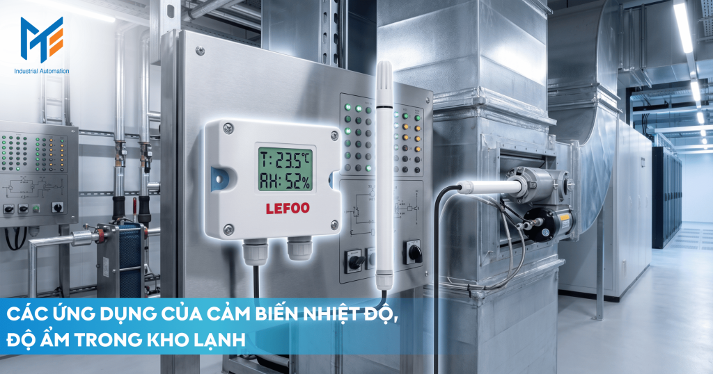Các ứng dụng của cảm biến nhiệt độ, độ ẩm trong kho lạnh