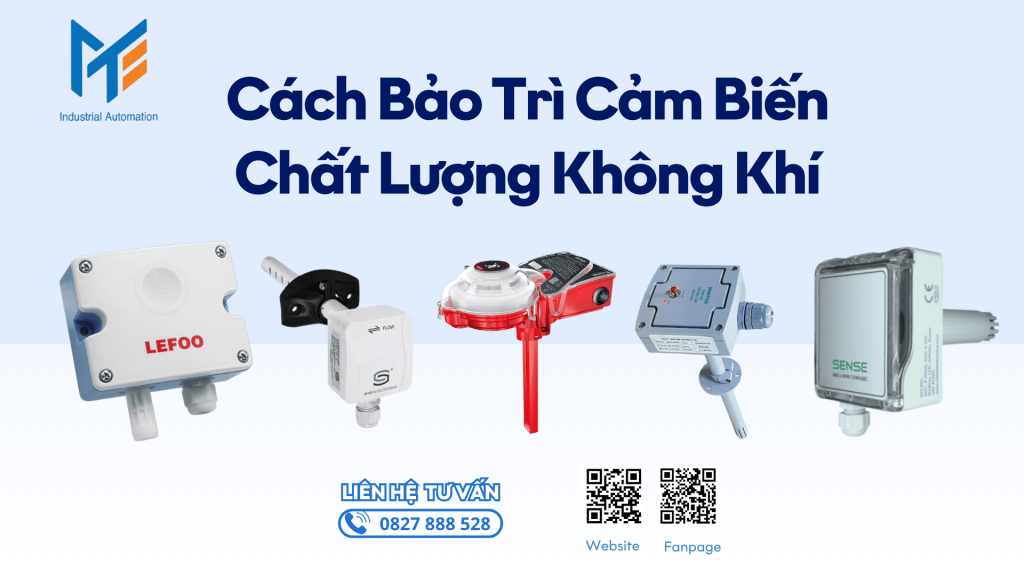 Cách bảo trì cảm biến chất lượng không khí