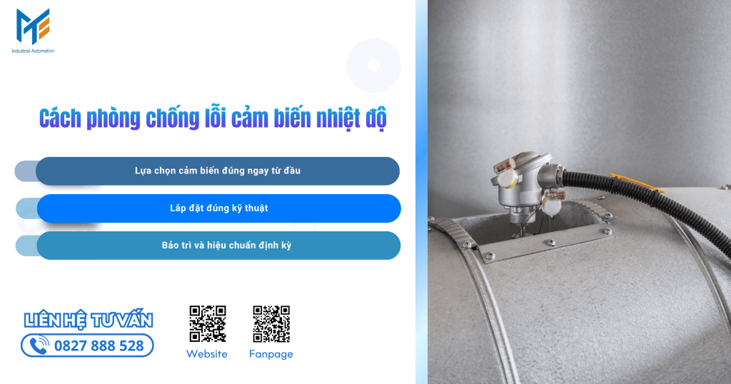 Cách phòng chống lỗi cảm biến nhiệt độ