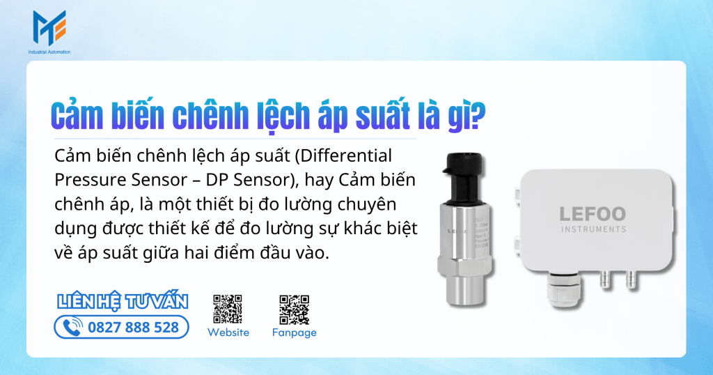 Cảm biến chênh lệch áp suất là gì?