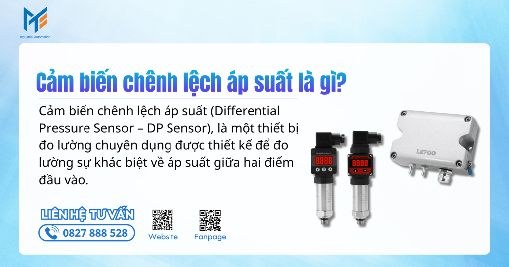 Cảm biến chênh lệch áp suất là gì?