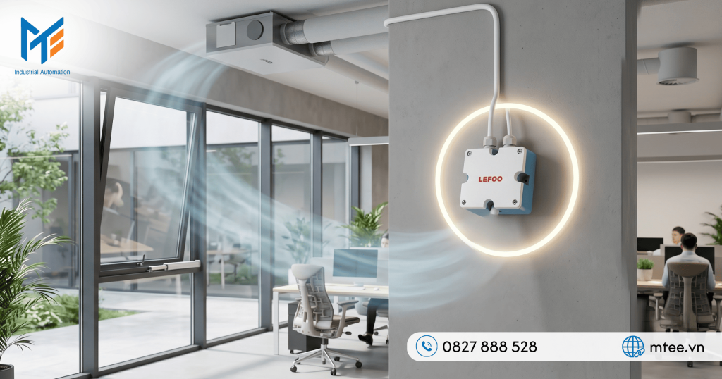Cảm biến CO₂ - Quản lý thông gió tự động (DCV)