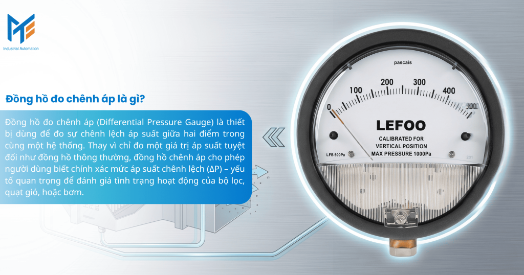 Đồng hồ đo chênh áp là gì?