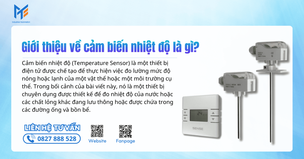 Giới thiệu về cảm biến nhiệt độ là gì?