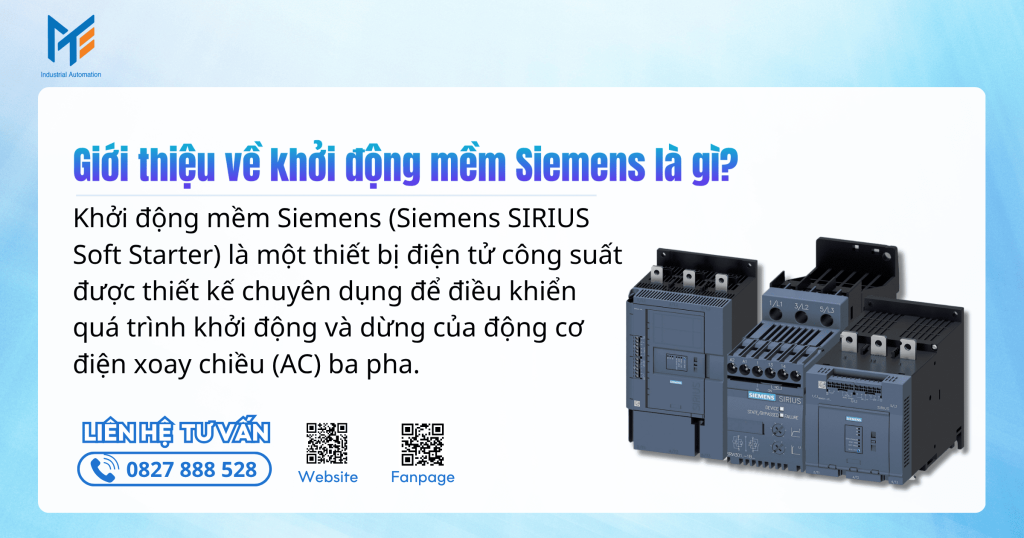 Giới thiệu về khởi động mềm Siemens là gì?