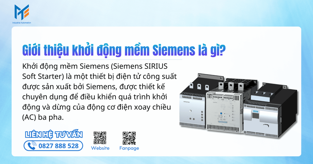 Giới thiệu khởi động mềm Siemens là gì?