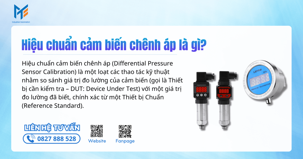 Hiệu chuẩn cảm biến chênh áp là gì?