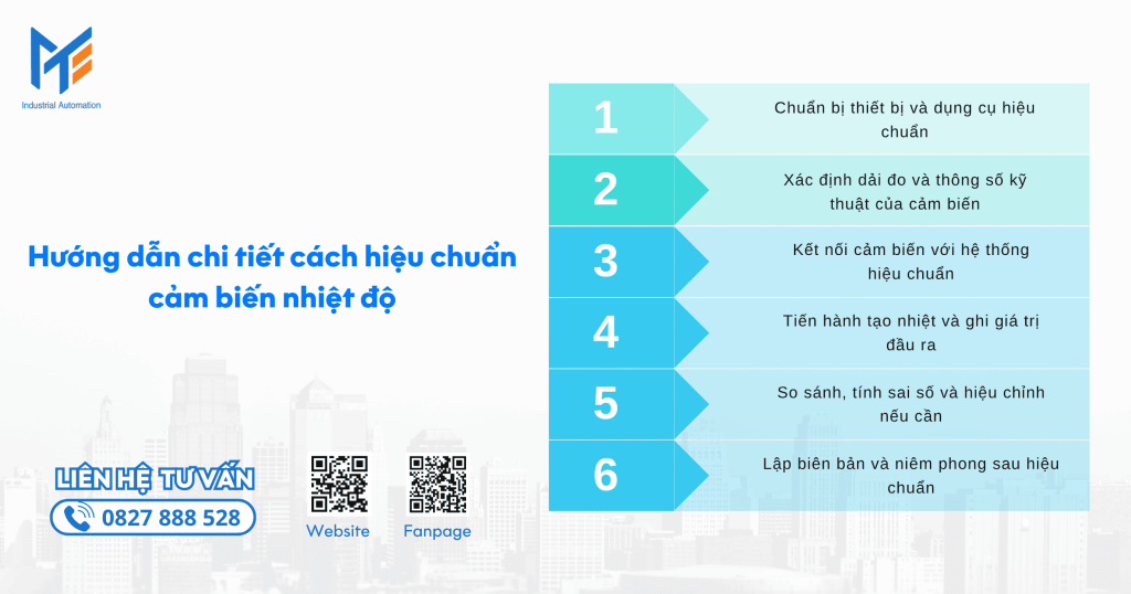 Cách hiệu chuẩn cảm biến nhiệt độ để đảm bảo độ chính xác