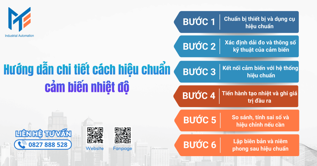 Hướng dẫn chi tiết cách hiệu chuẩn cảm biến nhiệt độ