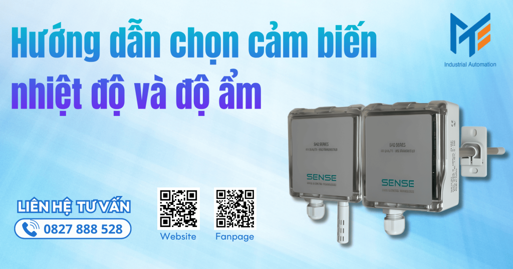Hướng dẫn chọn cảm biến nhiệt độ và độ ẩm chi tiết