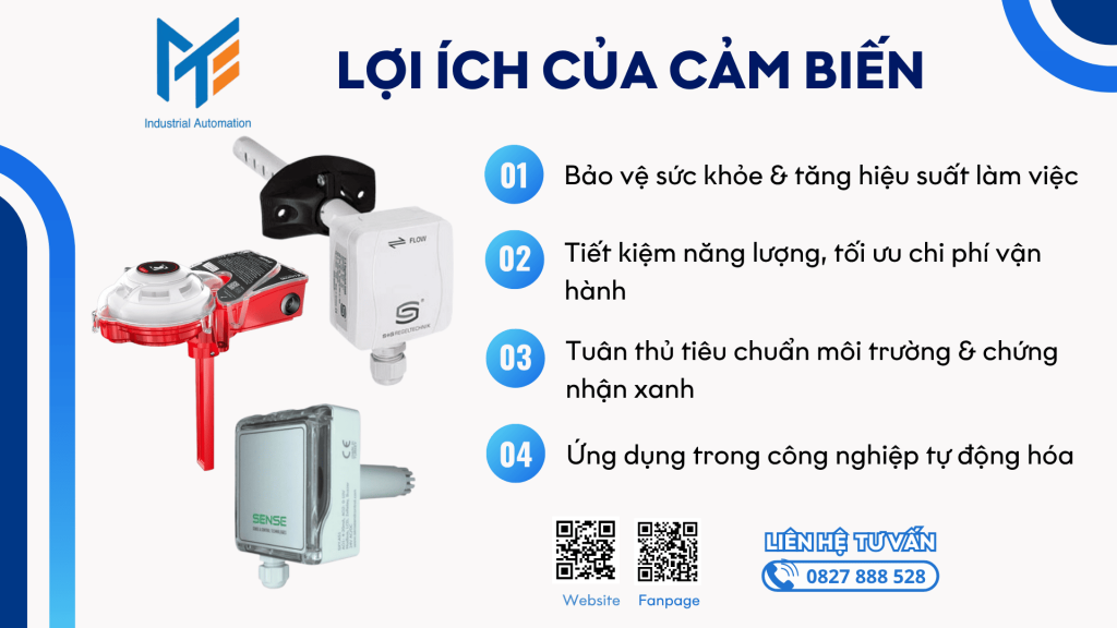Lợi ích của cảm biến chất lượng không khí
