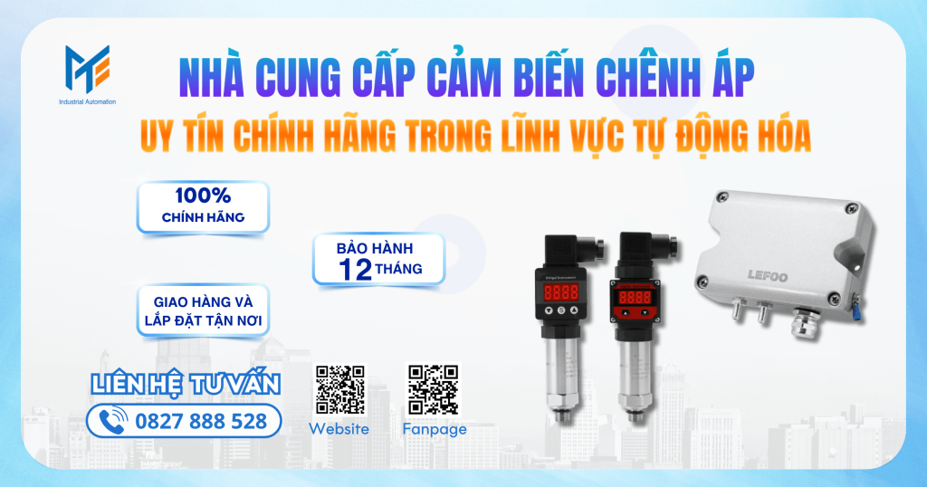 Mạnh Tùng nhà cung cấp cảm biến chênh áp uy tín chính hãng