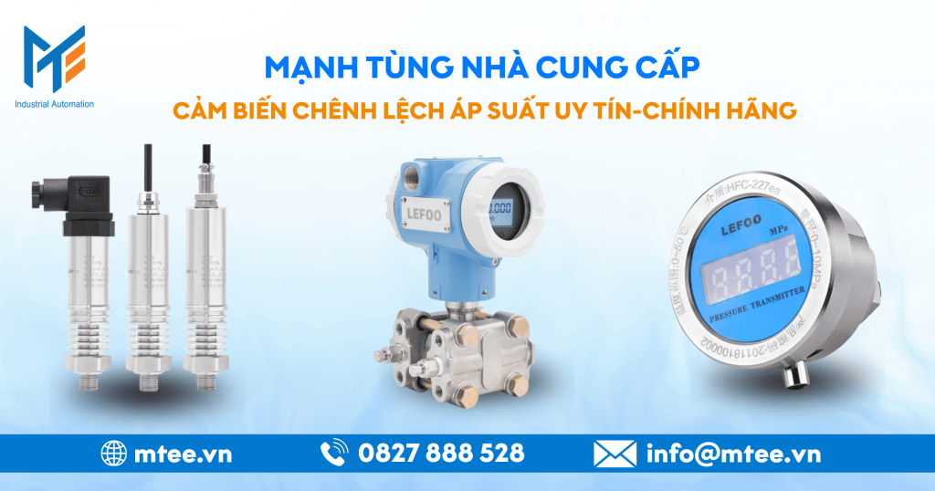 Mạnh Tùng nhà cung cấp cảm biến chênh lệch áp suất uy tín chính hãng