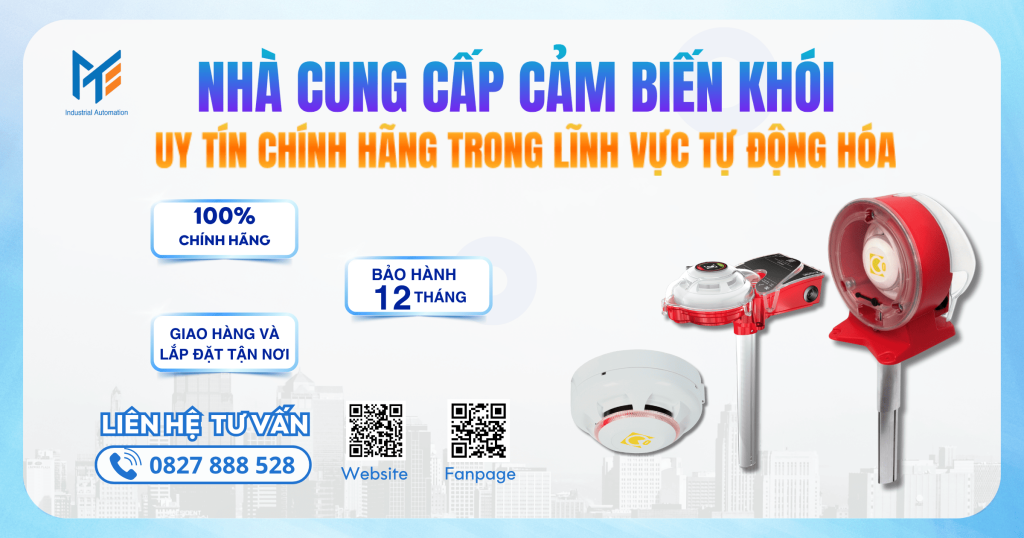 Mạnh Tùng nhà cung cấp cảm biến khói uy tín chính hãng 