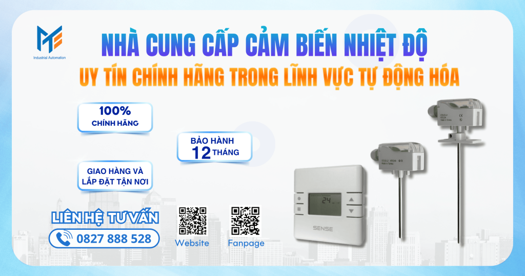 Mạnh Tùng nhà cung cấp cảm biến nhiệt độ uy tín chính hãng