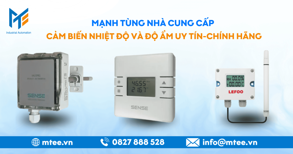 Mạnh Tùng nhà cung cấp cảm biến nhiệt độ, độ ẩm uy tín chính hãng