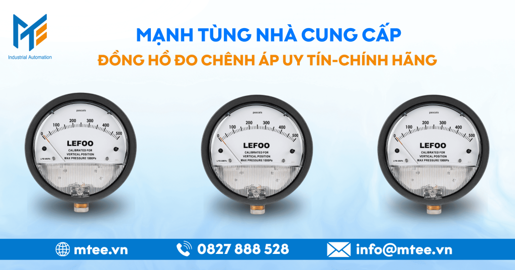 Mạnh Tùng nhà cung cấp đồng hồ đo chênh áp uy tín chính hãng