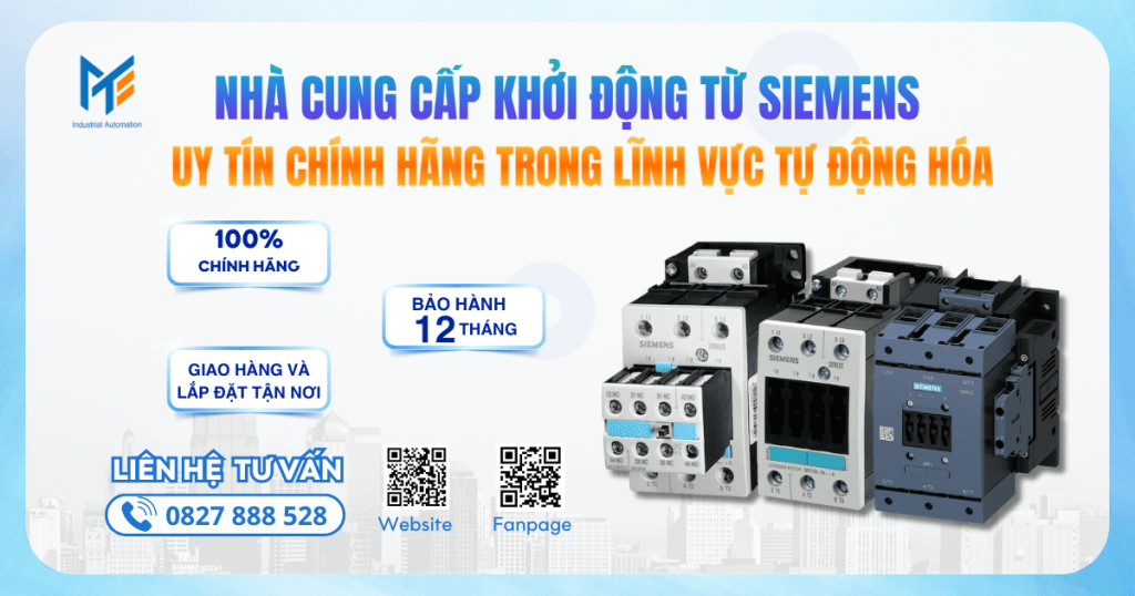 Ứng dụng của khởi động từ Siemens