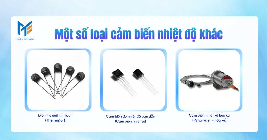 Một số loại cảm biến nhiệt độ khác