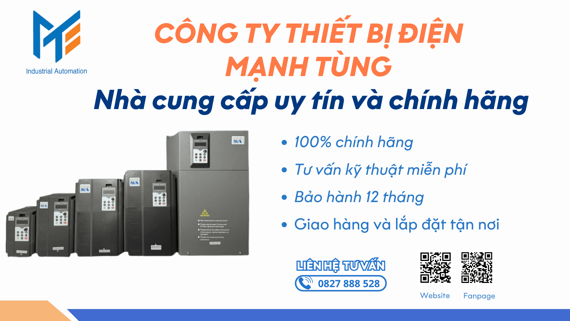 Mua hàng chính hãng tại công ty thiết bị điện Mạnh Tùng