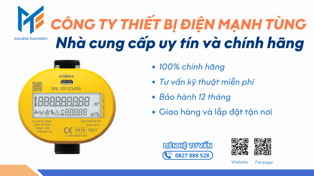 Mua đồng hồ nước chính hãng