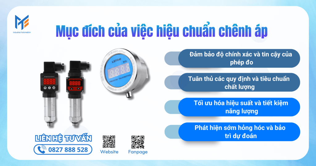 Mục đích của việc hiệu chuẩn