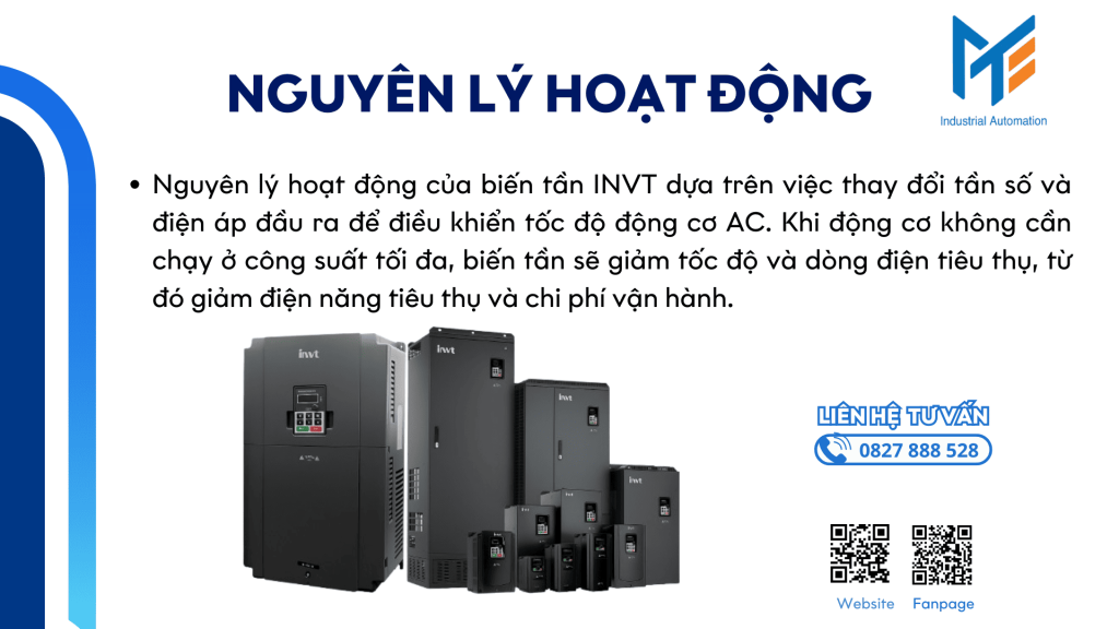 Nguyên lý hoạt động của biến tần INVT
