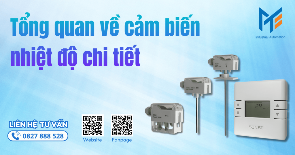 Tổng quan về cảm biến nhiệt độ chi tiết nhất