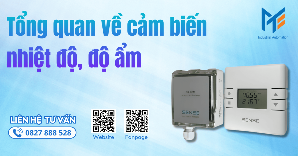 Tổng quan về cảm biến nhiệt độ, độ ẩm chi tiết