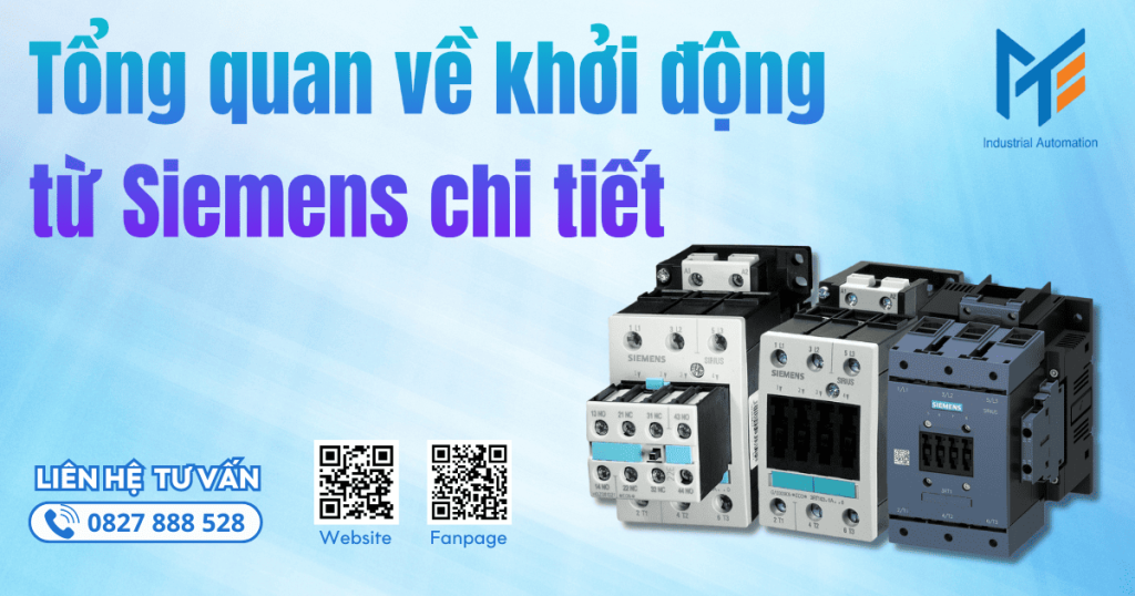 Tổng quan về khởi động từ Siemens chi tiết nhất
