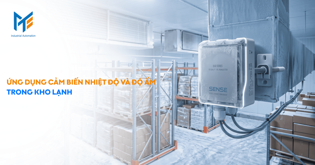 Ứng dụng cảm biến nhiệt độ và độ ẩm trong kho lạnh