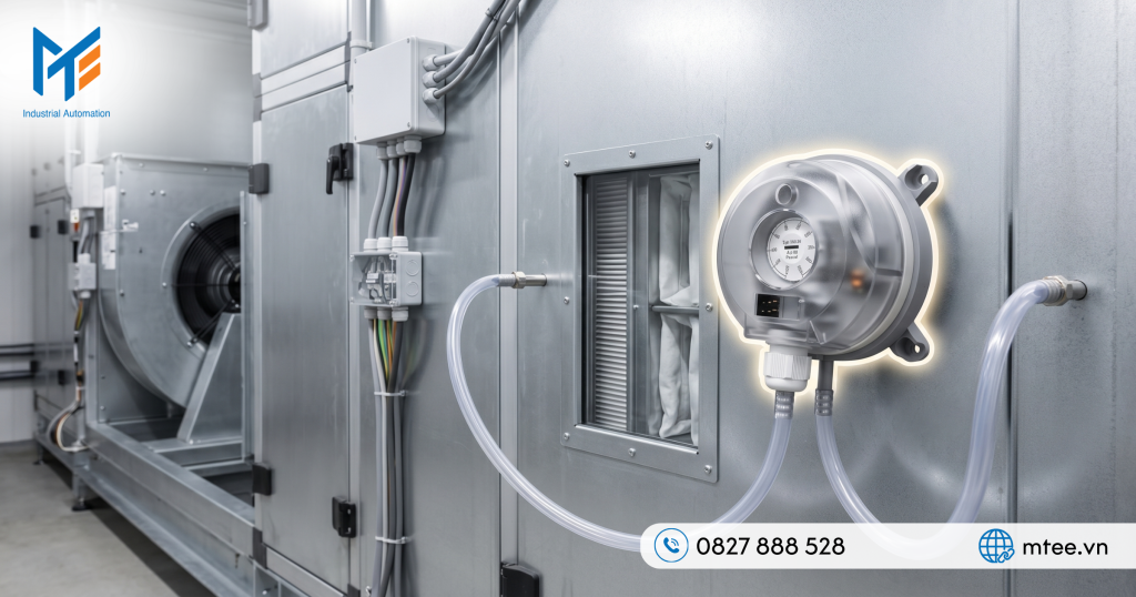 Ứng dụng thực tế của công tắc áp suất gió trong hệ thống HVAC