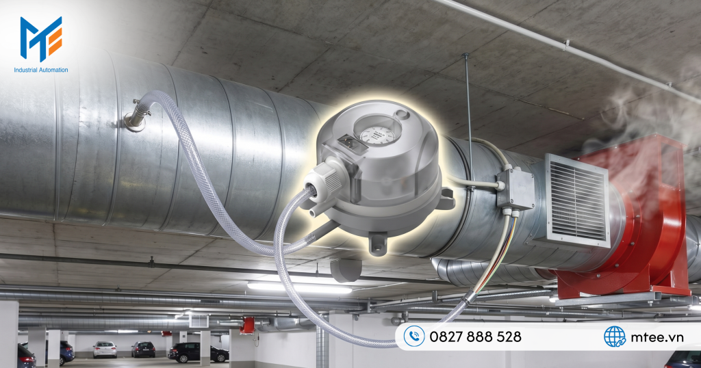 Ứng dụng thực tế của công tắc áp suất gió trong hệ thống HVAC