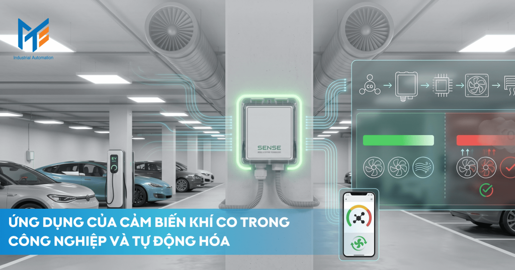 Ứng dụng thực tế của cảm biến khí CO trong công nghiệp và tự động hóa