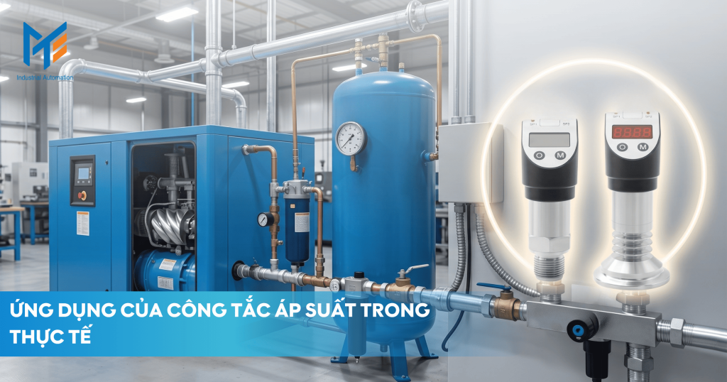 Ứng dụng của công tắc áp suất trong thực tế
