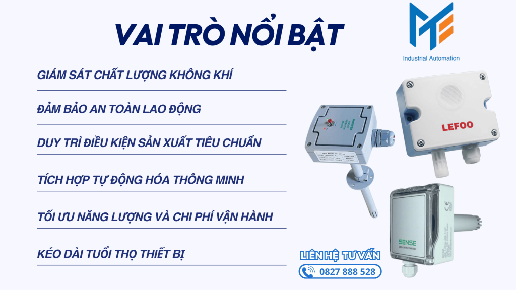 Vai trò của cảm biến chất lượng không khí 