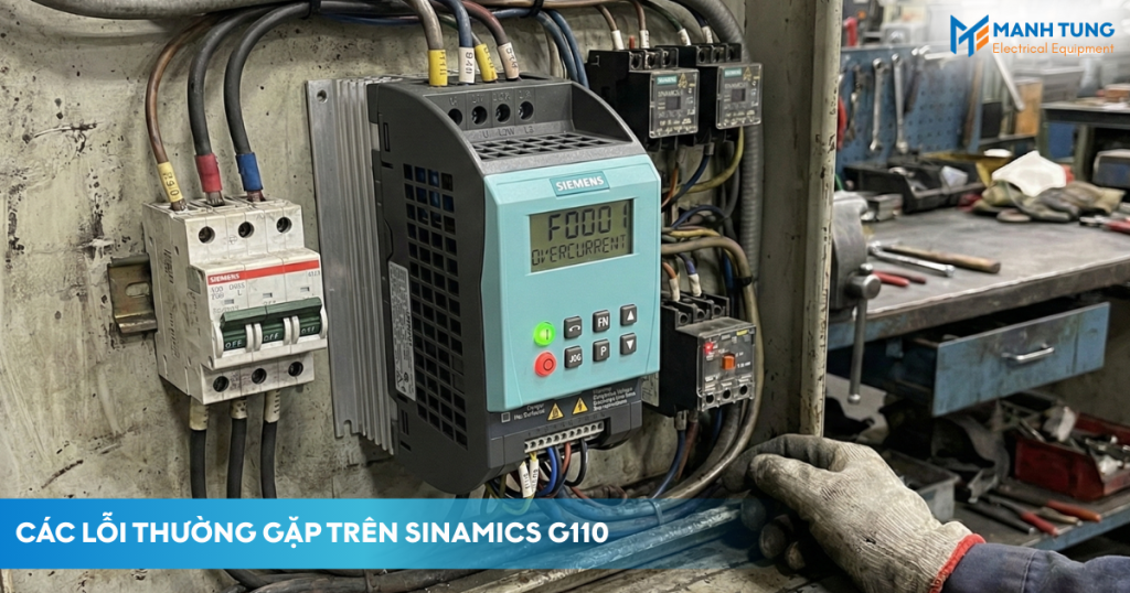 Các lỗi thường gặp trên SINAMICS G110