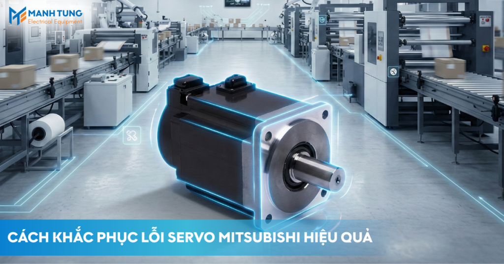 Cách khắc phục lỗi servo Mitsubishi hiệu quả